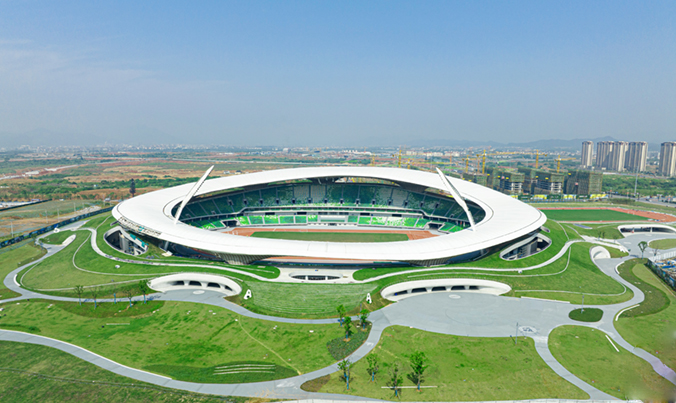 株洲市体育中心工程—运动场及从属设施项目
